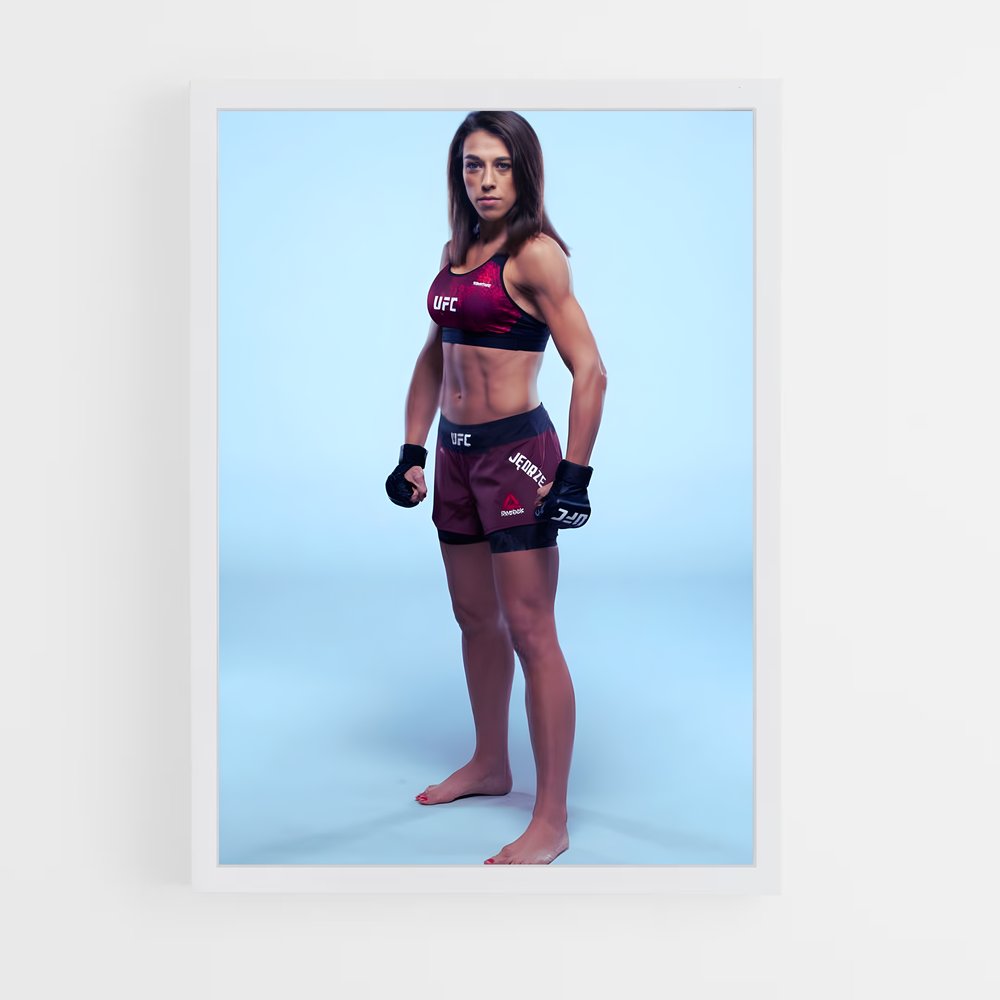 Poster Joanna de jedrzejczyk – affiche MMA (vue 3)